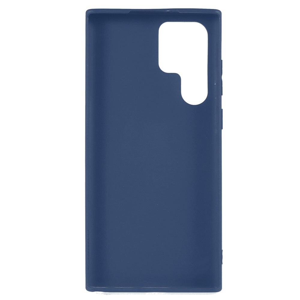 TPU Cover Samsung Galaxy S22 Ultra Blå