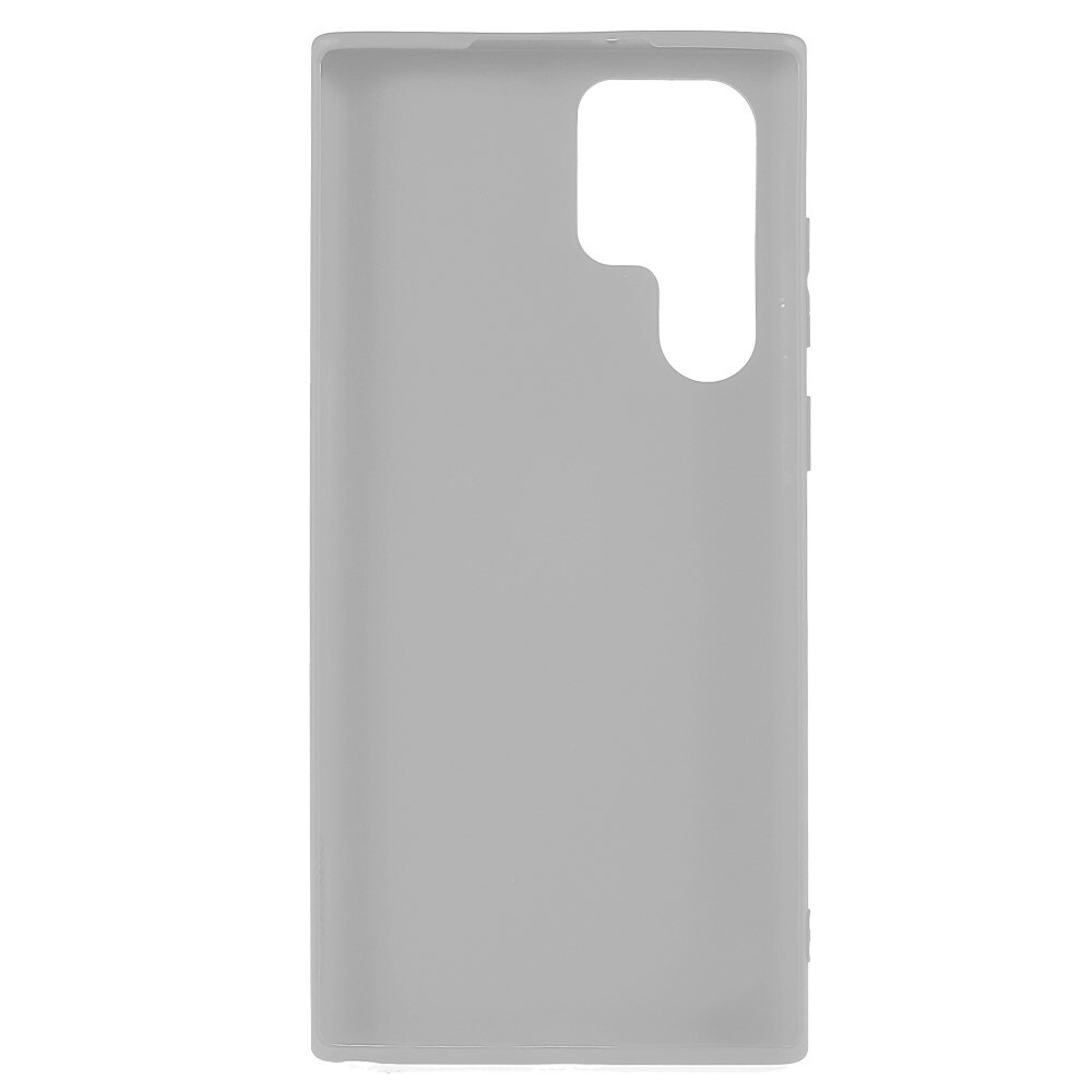 TPU Cover Samsung Galaxy S22 Ultra Grå