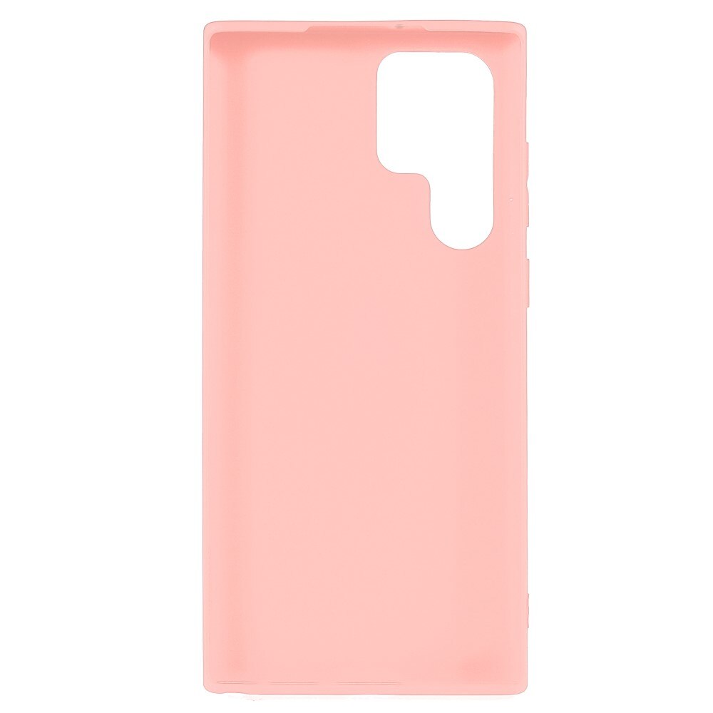 TPU Cover Galaxy S22 Ultra lyserød