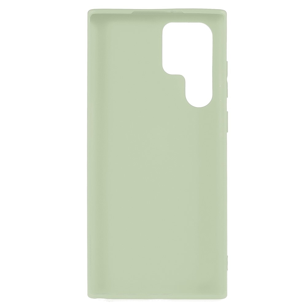 TPU Cover Samsung Galaxy S22 Ultra grøn