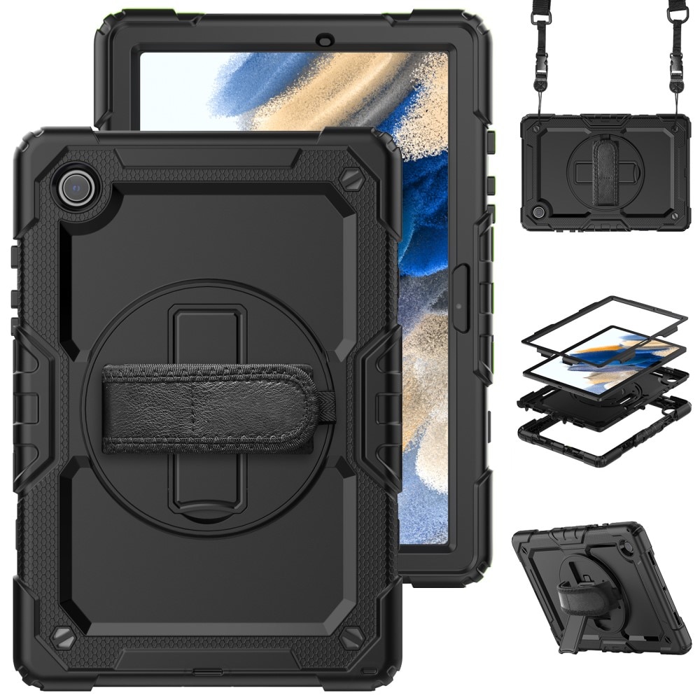 Stødsikker Full Protection Hybridcover Samsung Galaxy Tab A8 10.5 sort