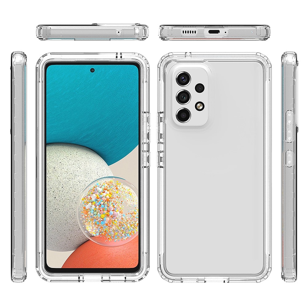Full Cover Case Samsung Galaxy A53 gennemsigtig