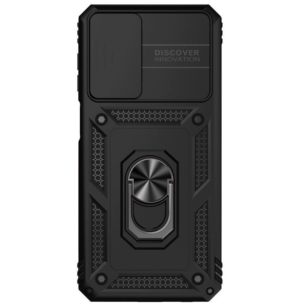 Hybridcover Ring + Kamerabeskyttelse Samsung Galaxy A23 Sort