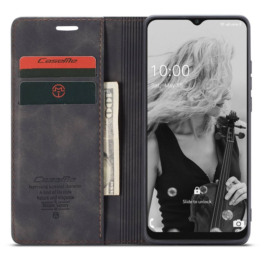 Slim Pung Etui Samsung Galaxy A22 5G Sort