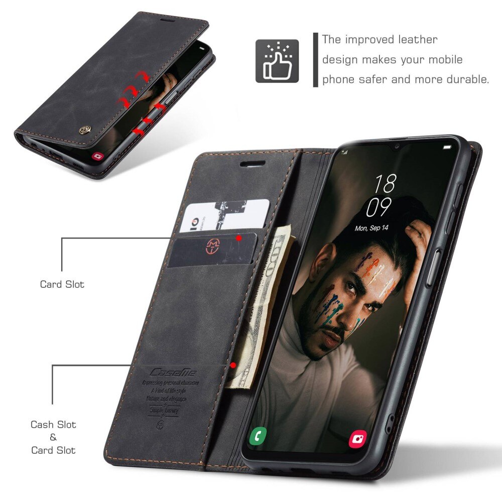 Slim Pung Etui Samsung Galaxy A13 Sort