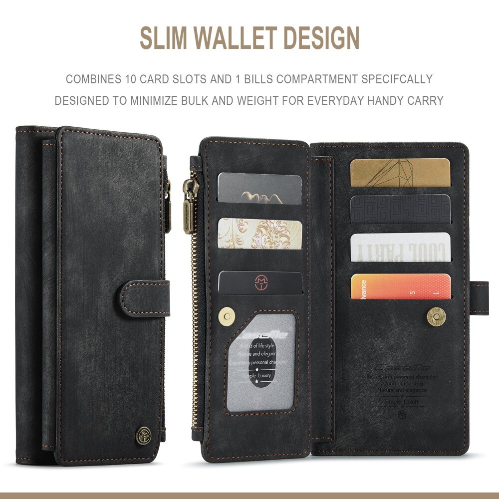 Zipper Wallet Samsung Galaxy A13 Sort