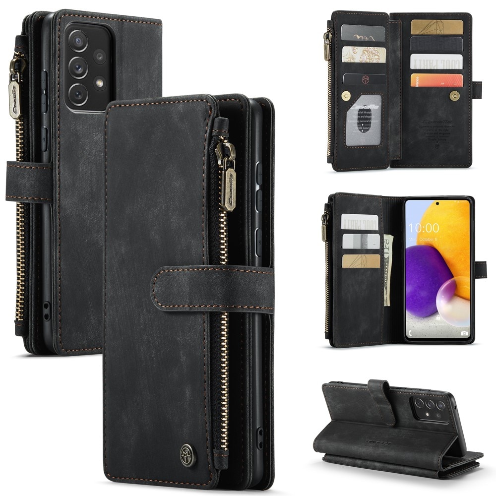 Zipper Wallet Samsung Galaxy A13 Sort