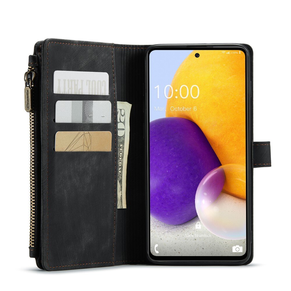 Zipper Wallet Samsung Galaxy A13 Sort