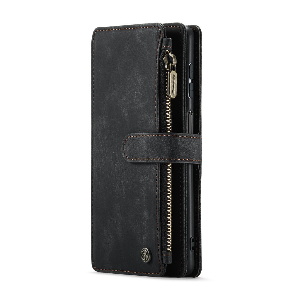 Zipper Wallet Samsung Galaxy A04s Sort