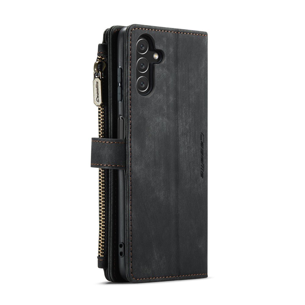 Zipper Wallet Samsung Galaxy A04s Sort