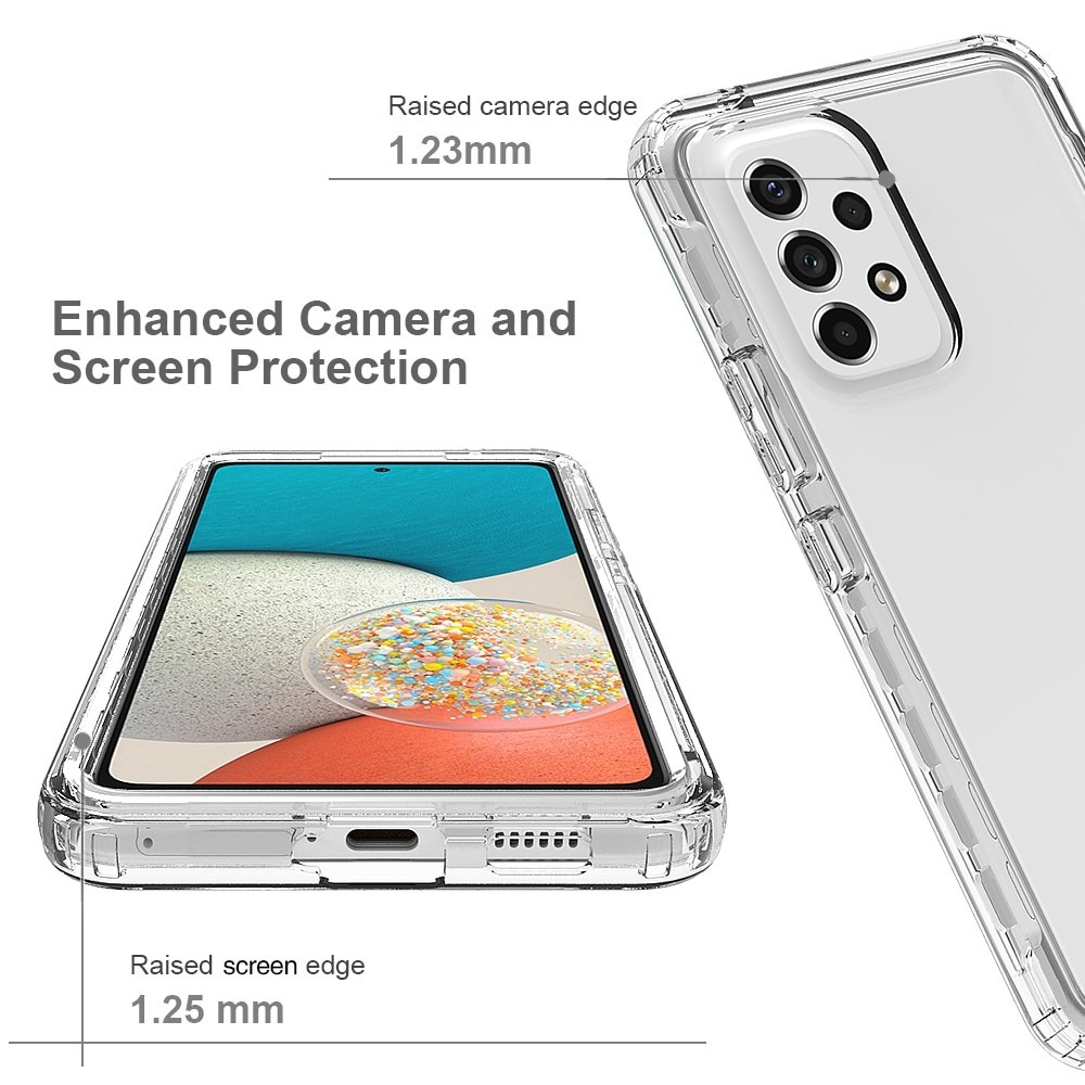 Full Protection Case Samsung Galaxy A53 gennemsigtig