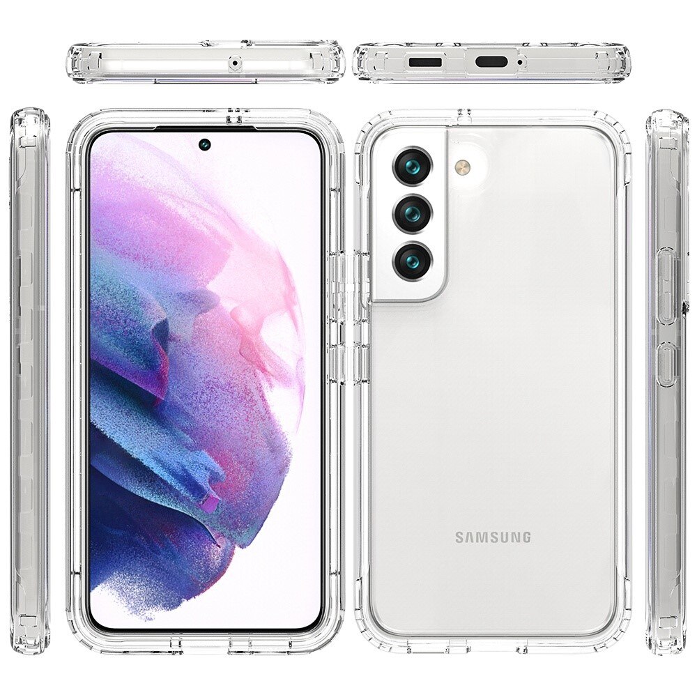 Full Protection Case Samsung Galaxy S22 Gennemsigtig