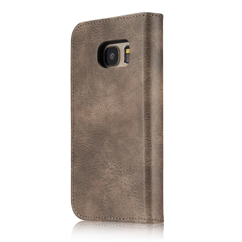 Magnet Wallet Samsung Galaxy S7 Brun