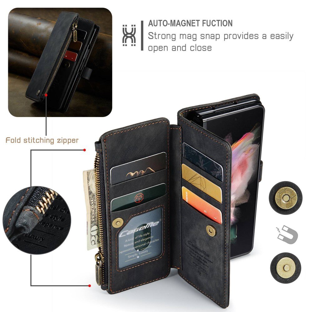 Zipper Wallet Samsung Galaxy Z Fold 3 sort