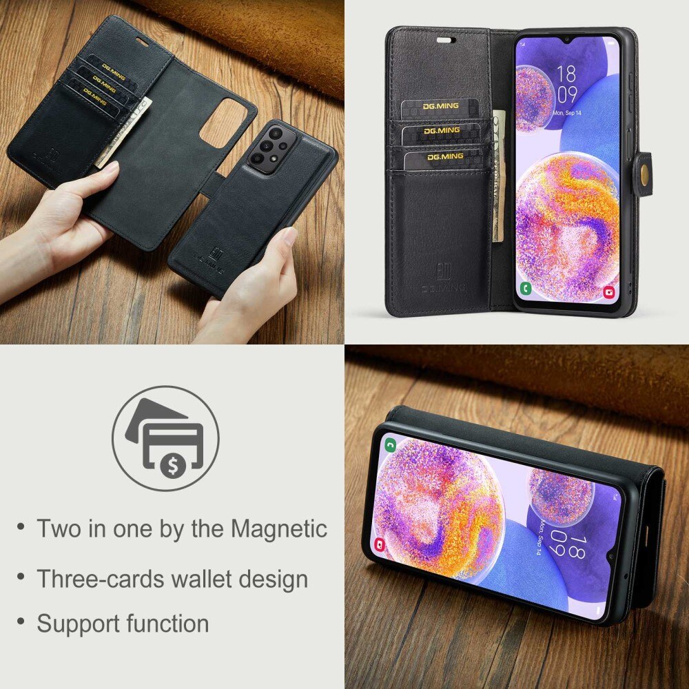 Magnet Wallet Samsung Galaxy A23 Sort
