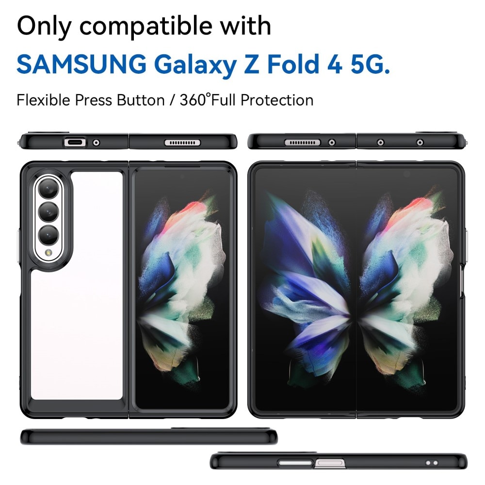 Hybridcover Samsung Galaxy Z Fold 4 gennemsigtig