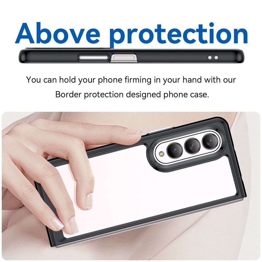 Hybridcover Samsung Galaxy Z Fold 4 gennemsigtig
