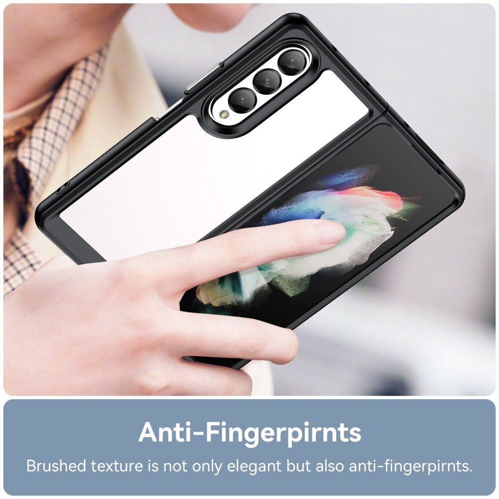 Hybridcover Samsung Galaxy Z Fold 4 gennemsigtig