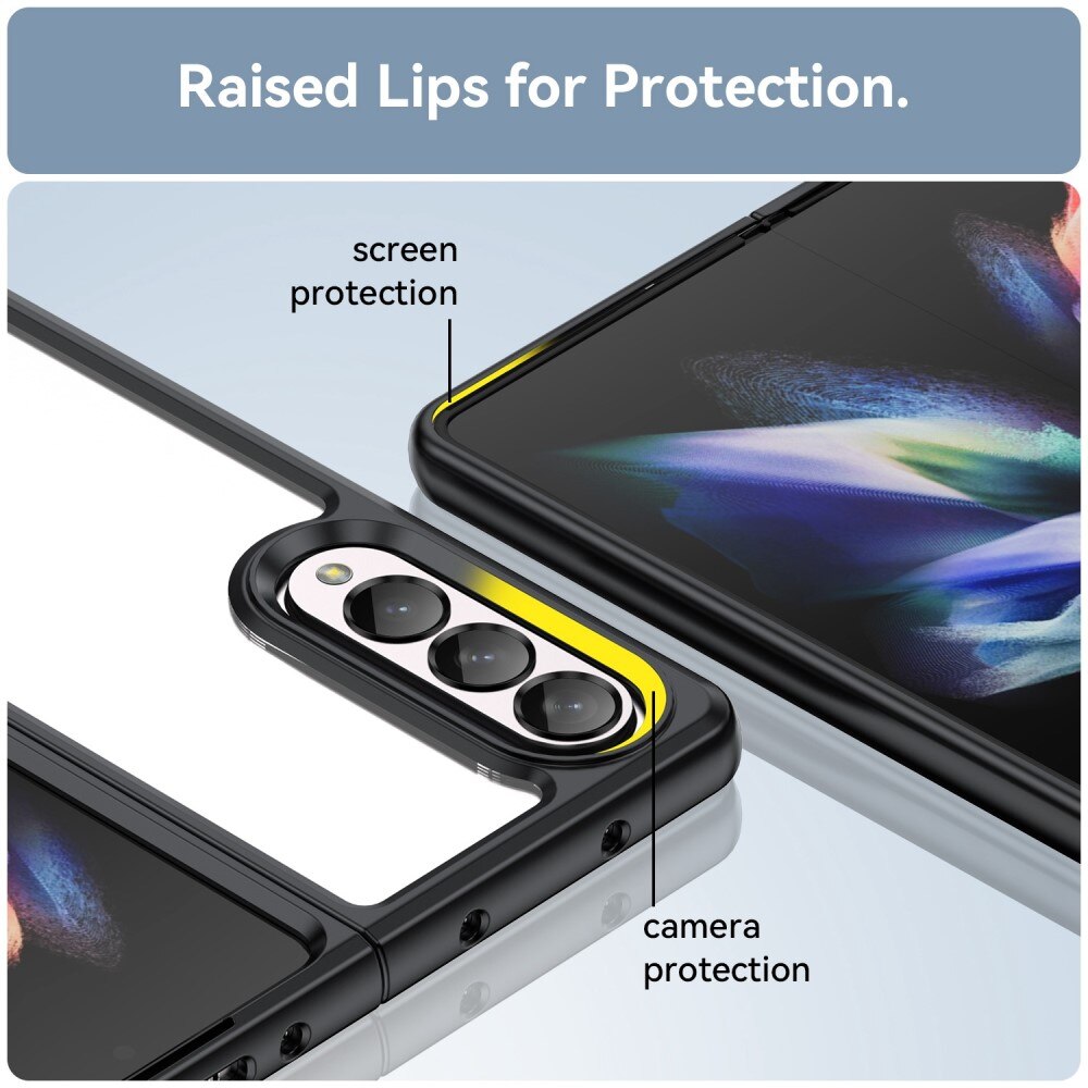 Hybridcover Samsung Galaxy Z Fold 4 gennemsigtig
