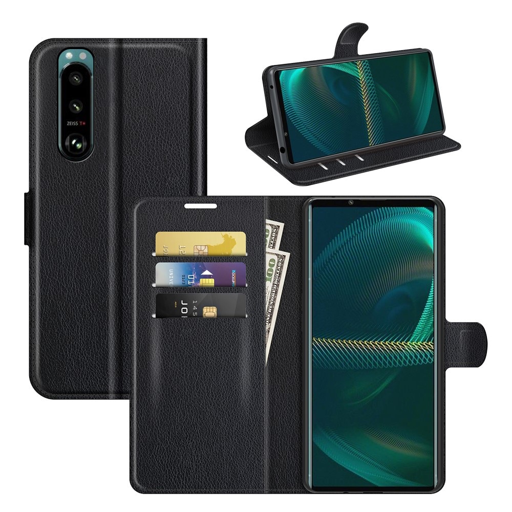 Mobiltaske Sony Xperia 5 III Sort