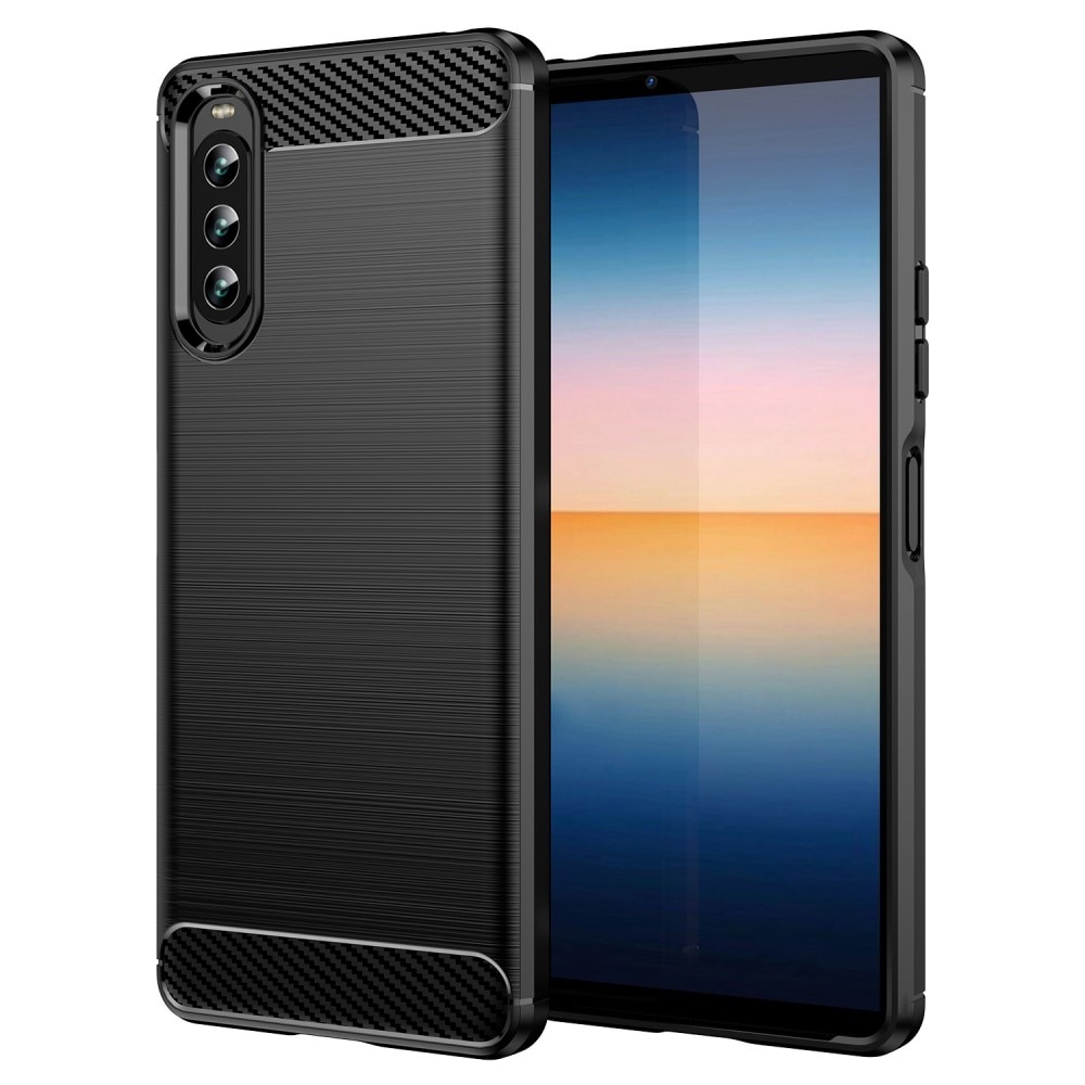 Brushed TPU Cover Sony Xperia 10 IV Black