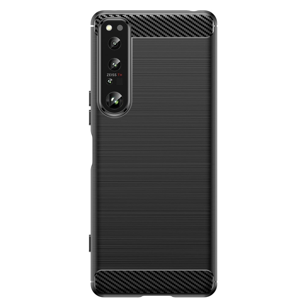 Brushed TPU Cover Sony Xperia 1 IV Black