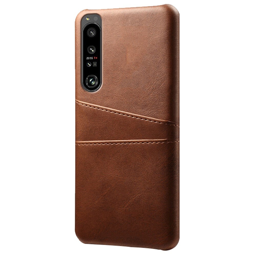 Card Slots Case Sony Xperia 1 IV Brun