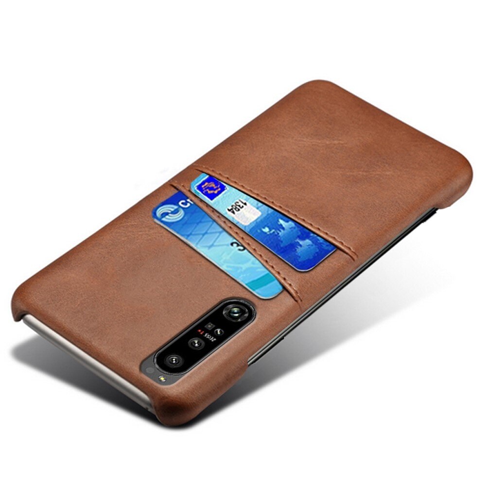 Card Slots Case Sony Xperia 1 IV Brun