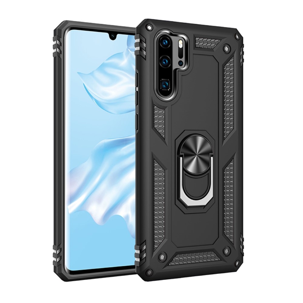 Hybridcover Tech Ring Huawei P30 Pro sort