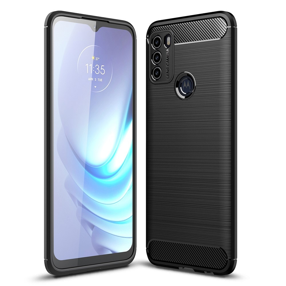 Brushed TPU Cover Motorola Moto G50 Black