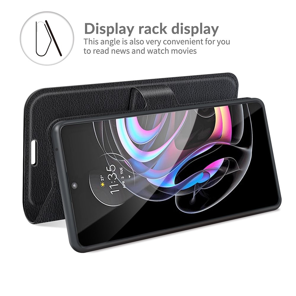 Mobiltaske Motorola Edge 20 Pro Sort