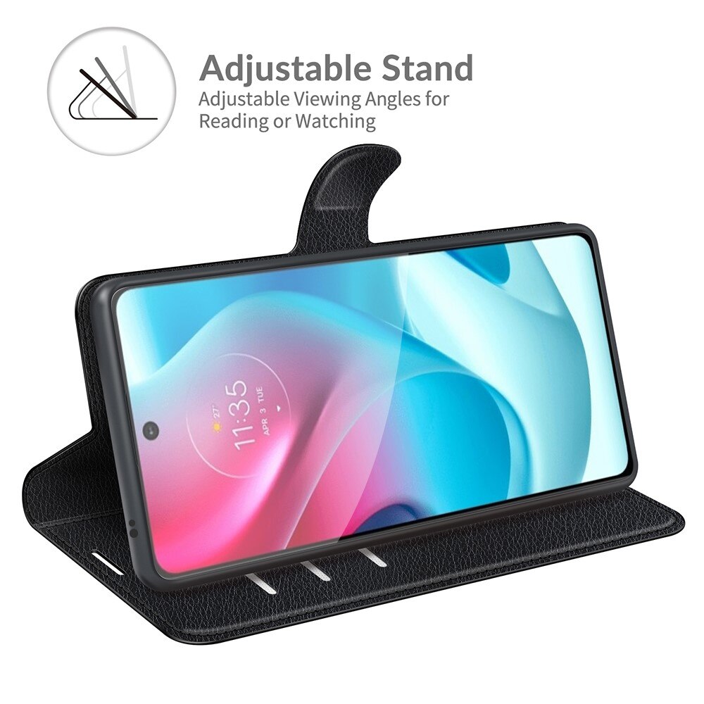 Mobiltaske Motorola Moto G60s Sort