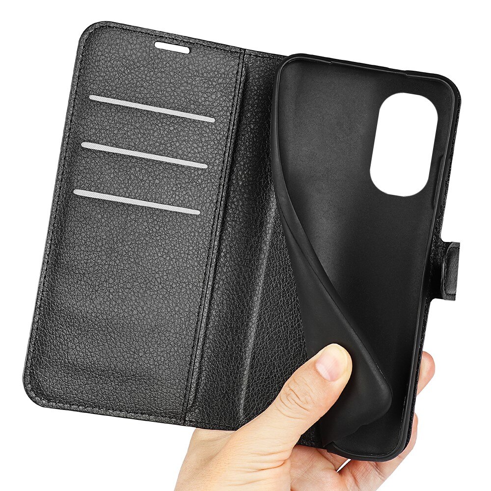 Mobiltaske Motorola Moto G31/G41 sort