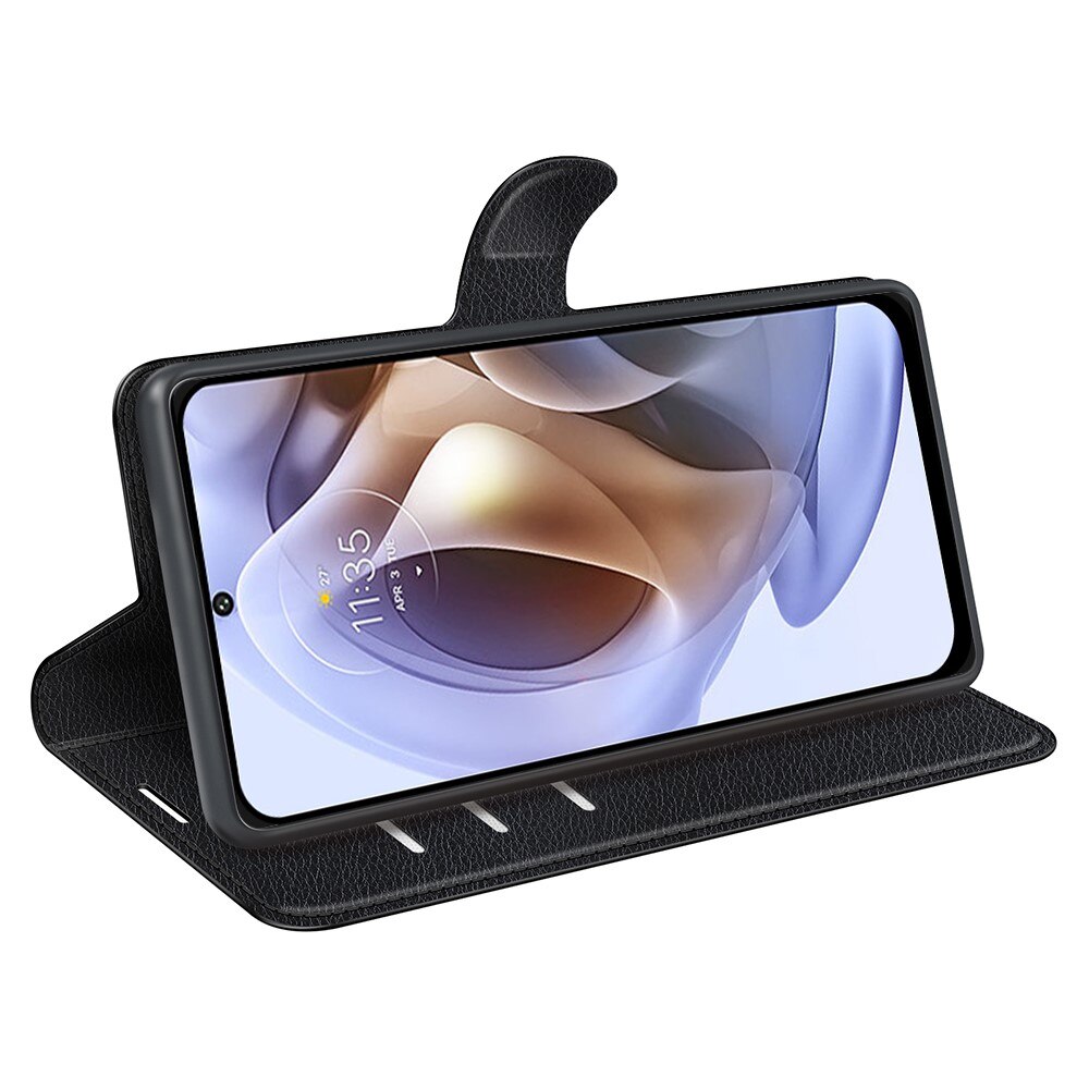 Mobiltaske Motorola Moto G31/Moto G41 Sort