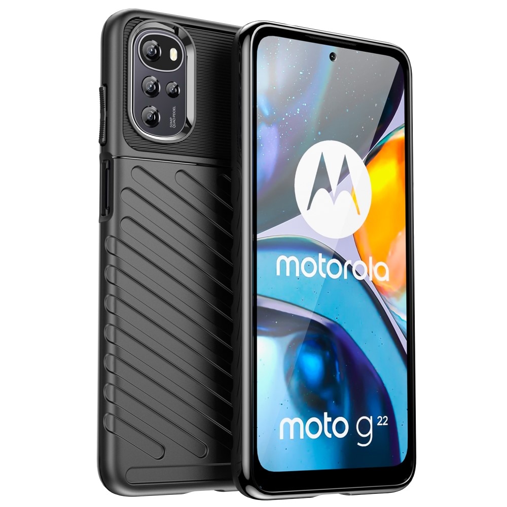 Thunder TPU Case Motorola Moto G22 sort
