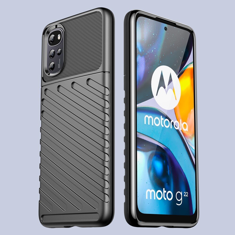 Thunder TPU Case Motorola Moto G22 sort