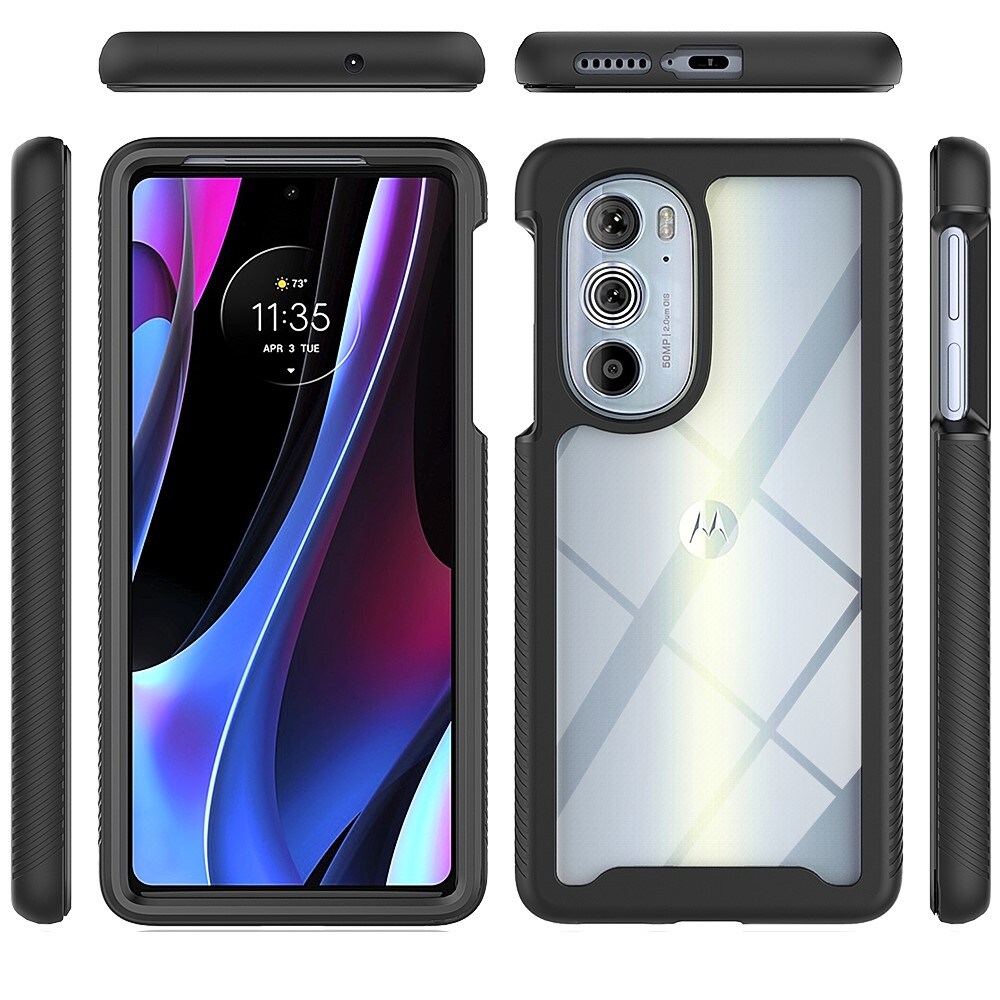 Full Cover Case Motorola Edge 30 Pro Sort