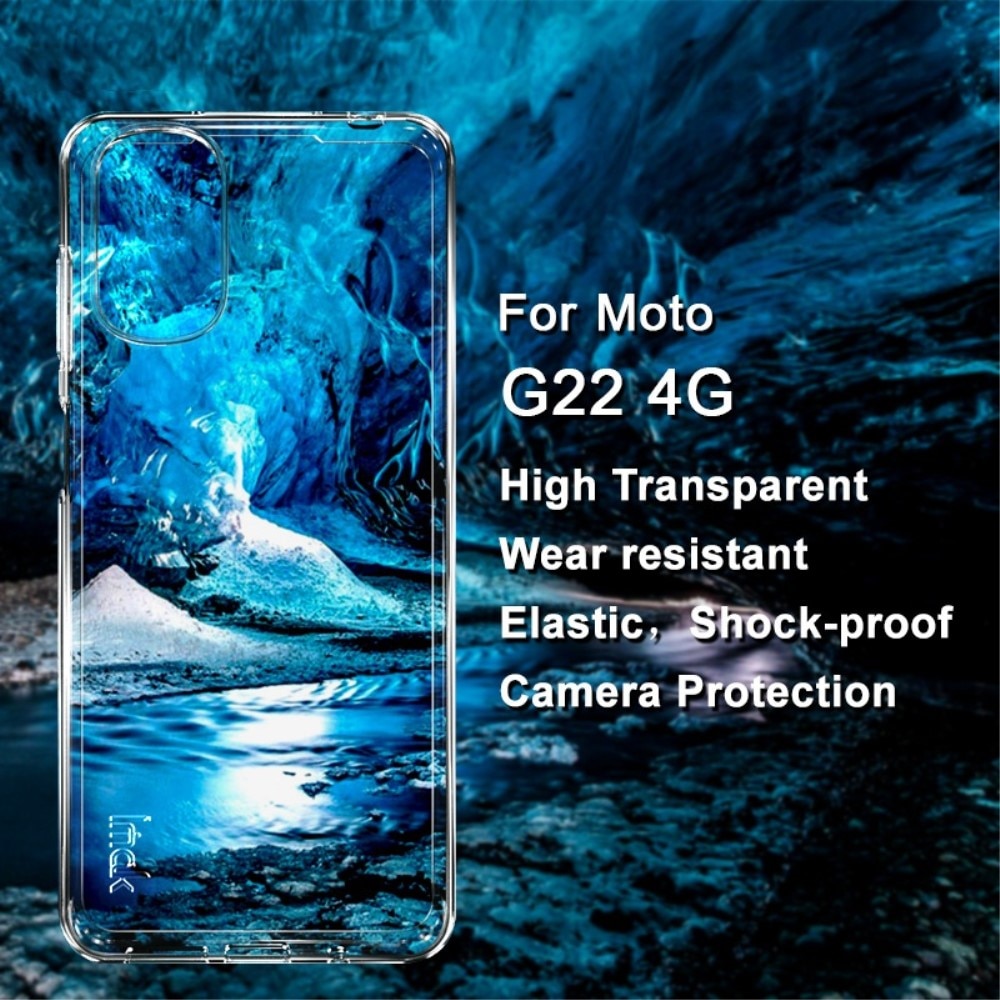 TPU Cover Motorola Moto G22 Crystal Clear