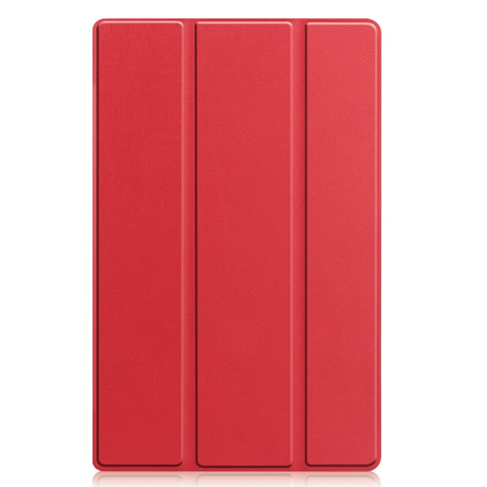 Etui Tri-fold Lenovo Tab M10 Plus (3rd gen) rød