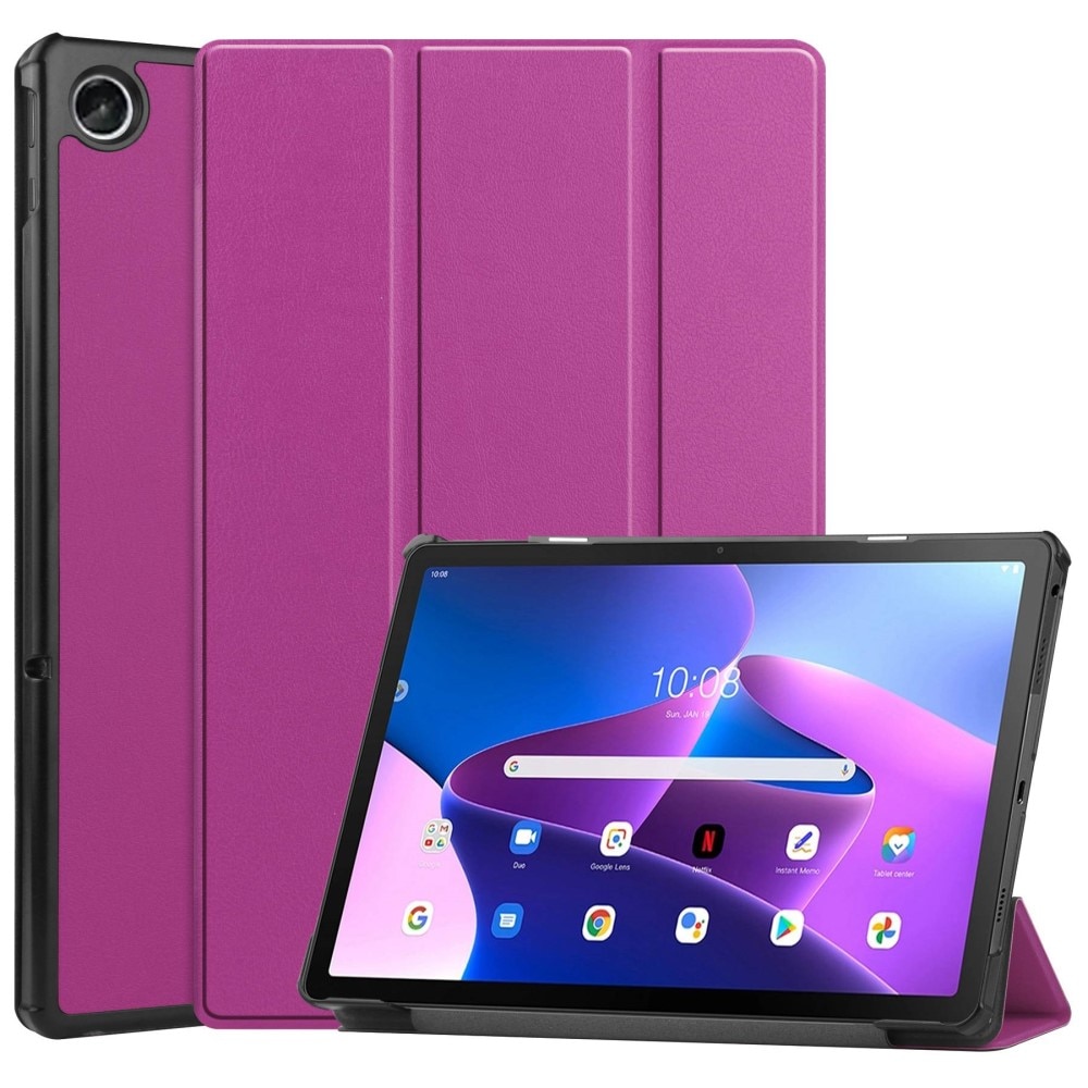 Etui Tri-fold  Lenovo Tab M10 Plus (3rd gen) Lilla