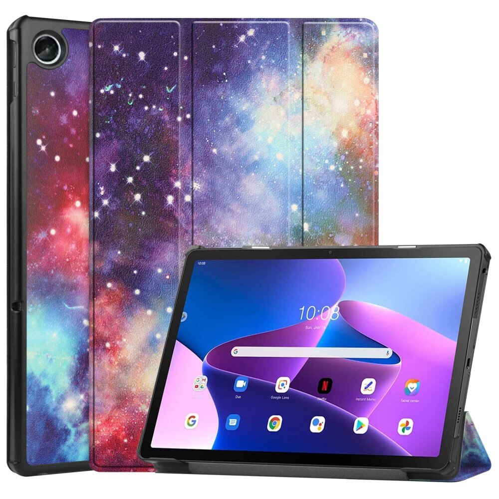 Etui Tri-fold  Lenovo Tab M10 Plus (3rd gen) Flerfarvet/mønster
