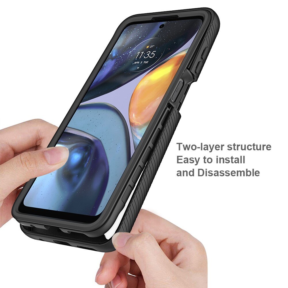 Full Protection Case Motorola Moto G22 Sort