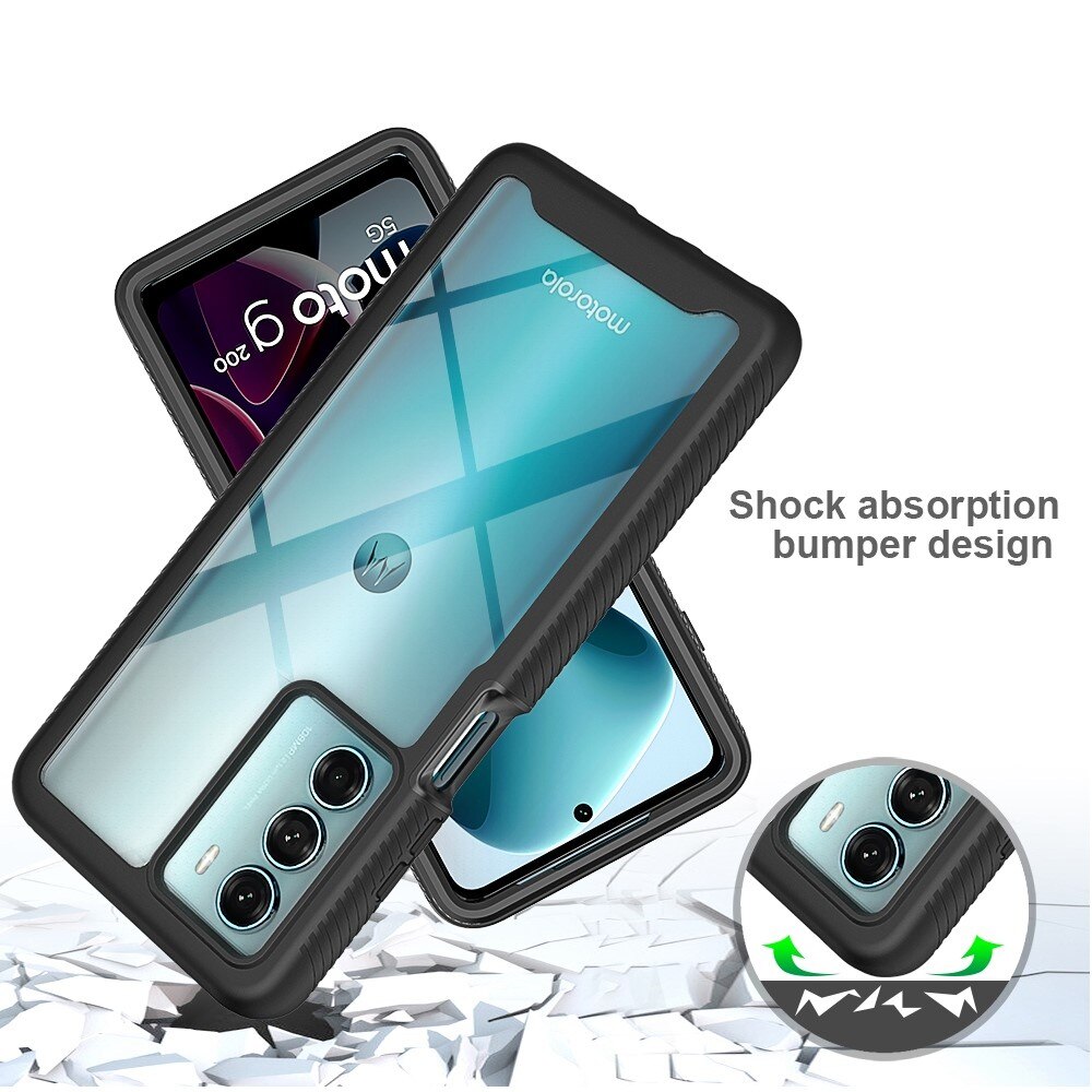 Full Protection Case Motorola Moto G200 Black