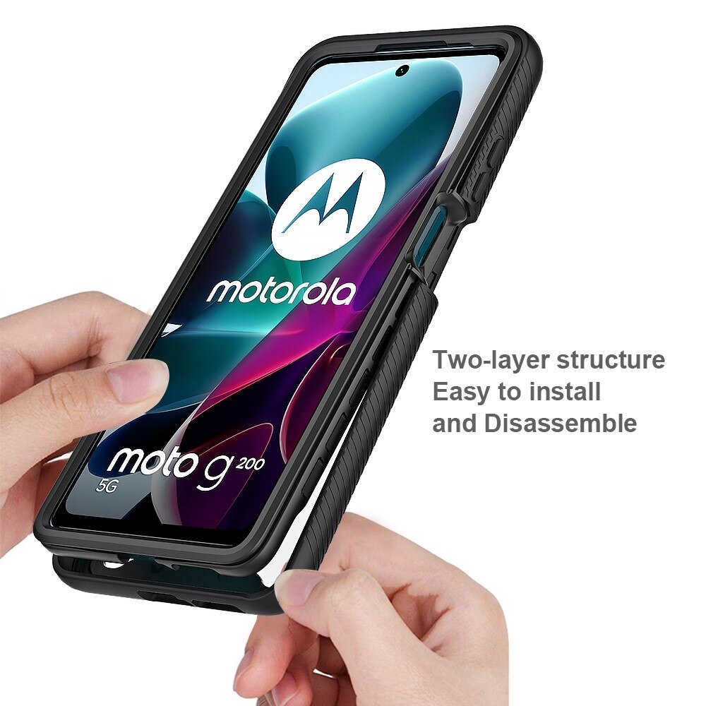 Full Protection Case Motorola Moto G200 Sort