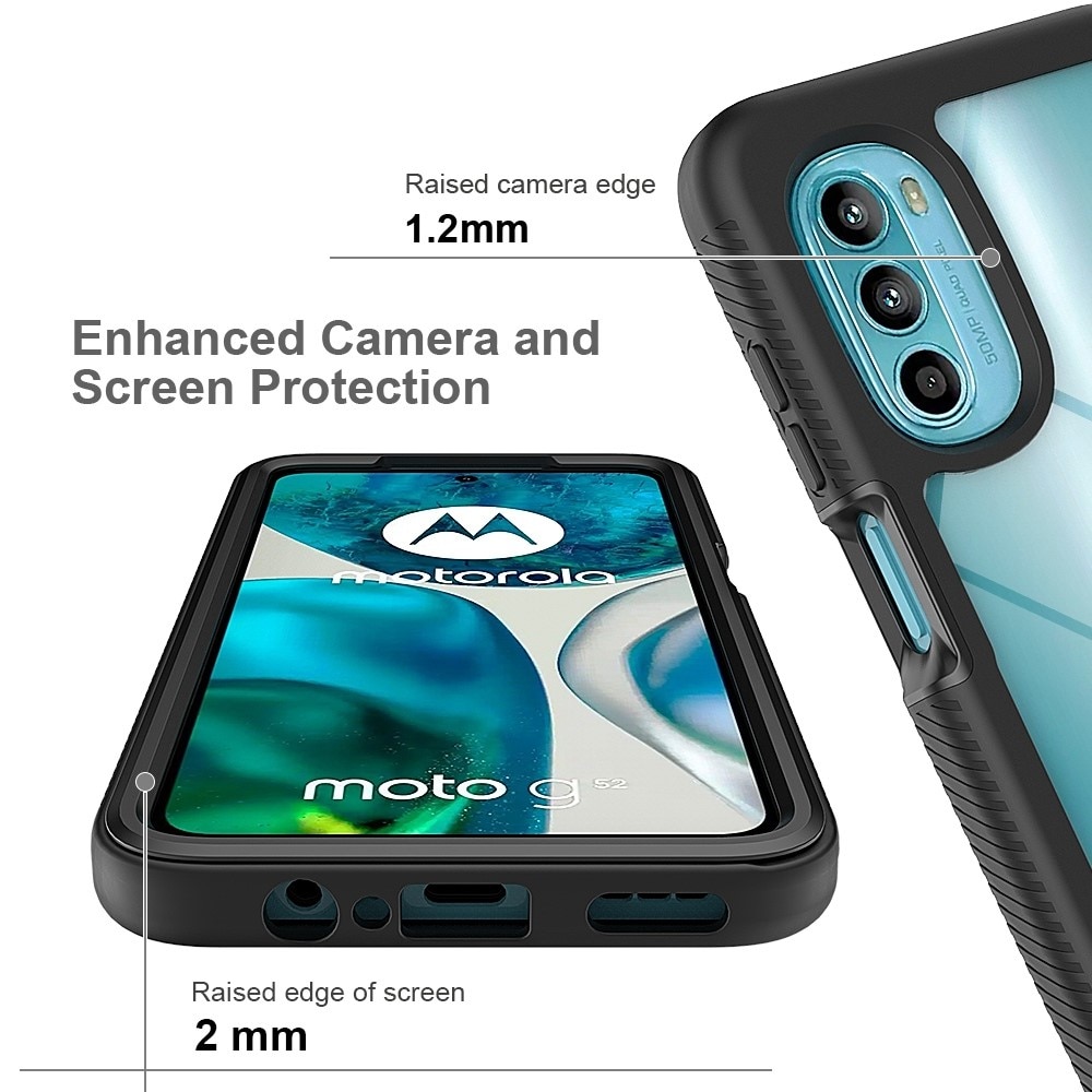 Full Protection Case Motorola Moto G52 Black