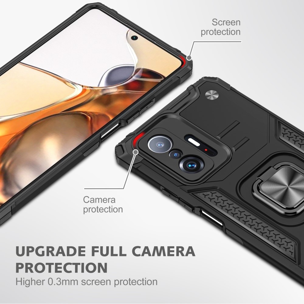 Hybridcover Tech Ring Xiaomi 11T/11T Pro sort