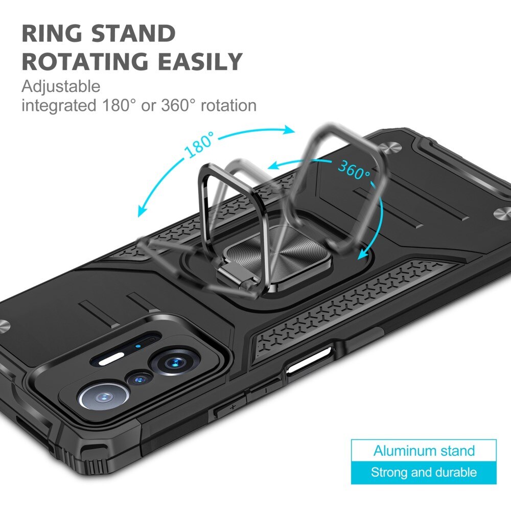 Hybridcover Tech Ring Xiaomi 11T/11T Pro sort