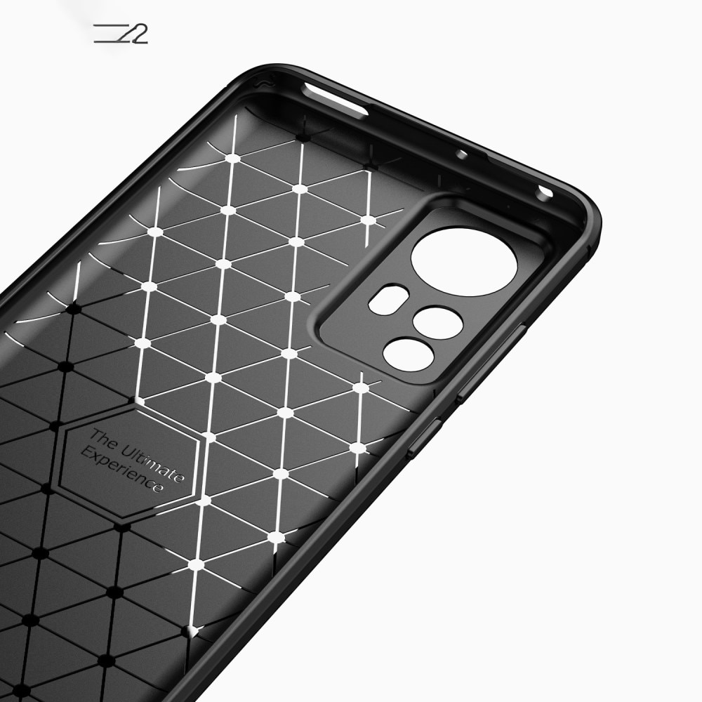 Brushed TPU Cover Xiaomi 12 Black