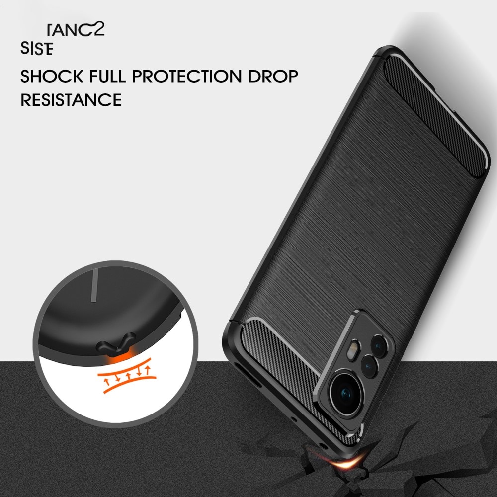 Brushed TPU Cover Xiaomi 12 Black