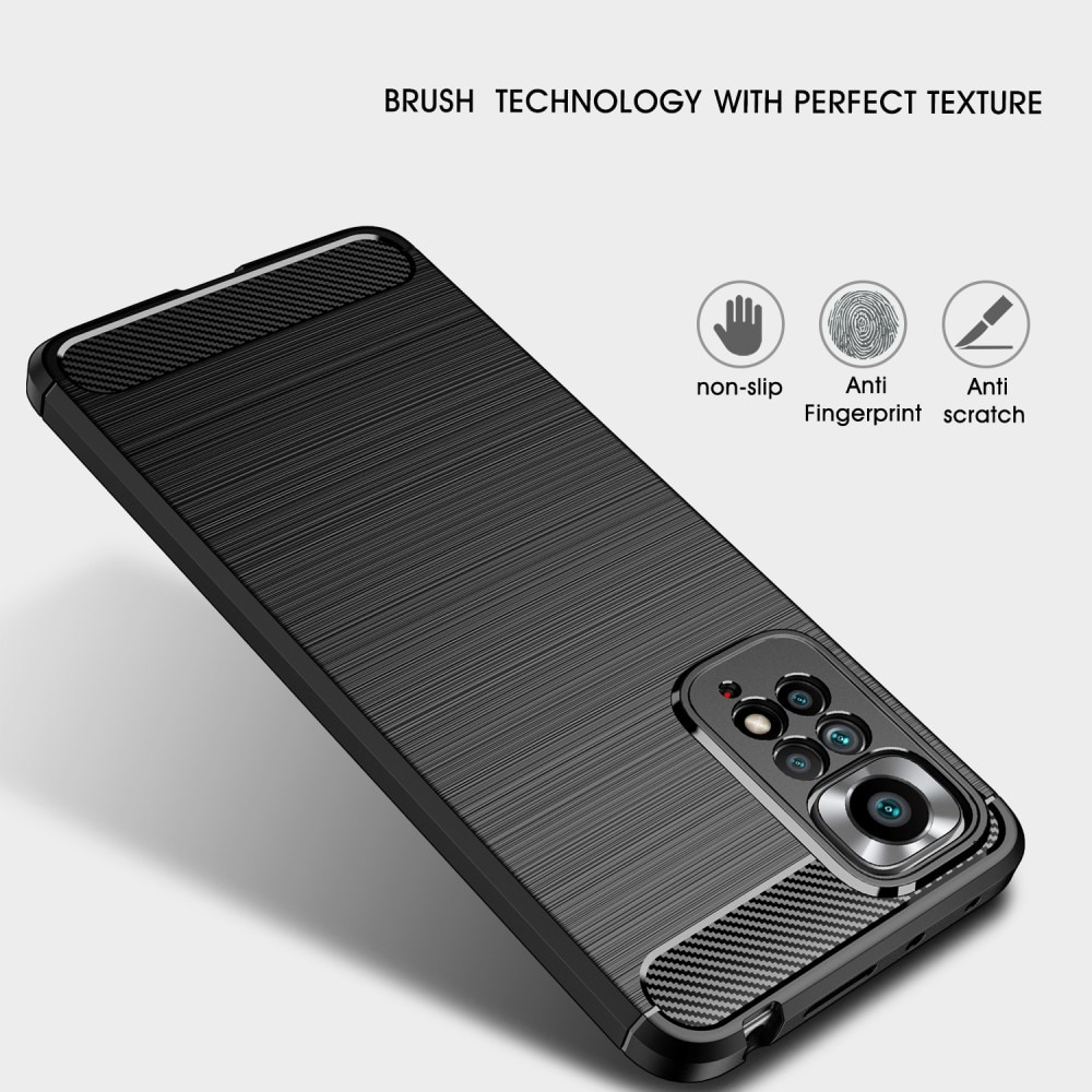 Xiaomi Redmi Note 11 Pro Cover TPU Brushed Sort